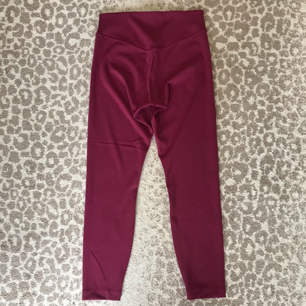 Lululemon High Rise Leggings, Deep Luxe, Size 8 - Picture 13 of 14